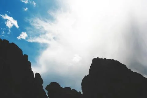 Looking Up 스톡 사진