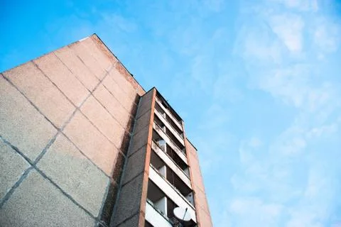 Looking up Foto stock