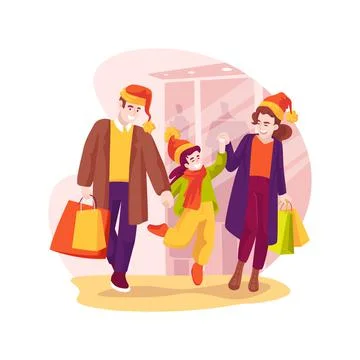 Looking for presents isolated cartoon vector illustration. Ilustración de archivo