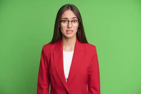 Looking puzzled and confused Stock Photos