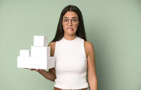 Looking puzzled and confused Stock Photos