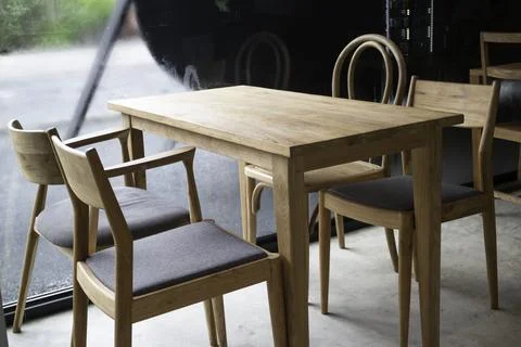 Looking at the rain through the window Stock Photos