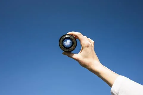 Looking for the sky Stock Photos