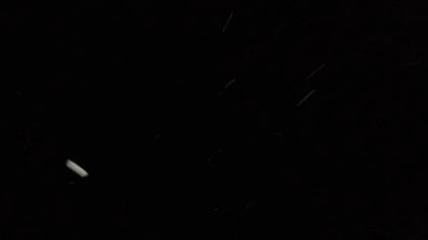 Looking up into the snowfall. Stock Footage 89951124