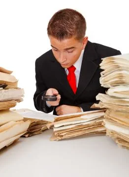 Looking for something Stock Photos