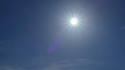 Looking into the sun Stock Footage 127514935