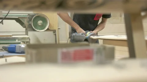 Looking through decks on the stand Stock Footage 58299440