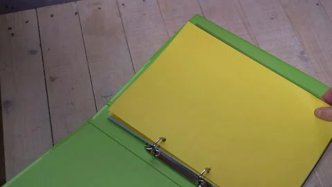 Looking through folders and files Stock-Footage 165360923