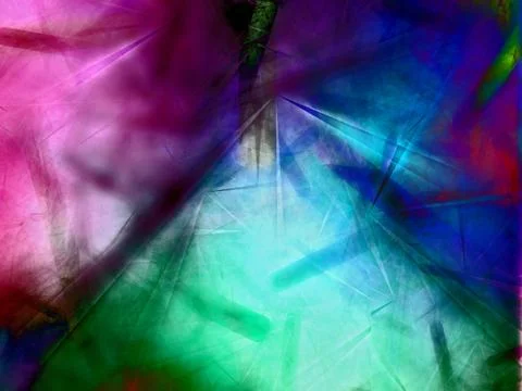 Looking through tissue paper Stockillustratie