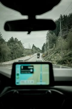 Looking through the window in Canada Stock-Fotos