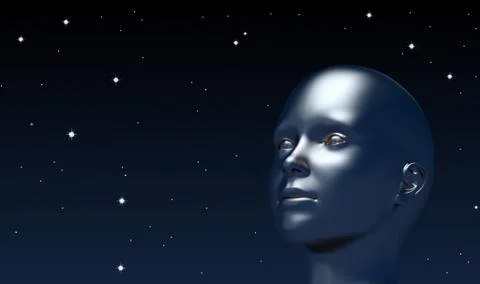 Looking up at universe Stock Photos