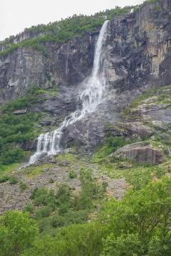 Looking at the Volefossen Stock Photos