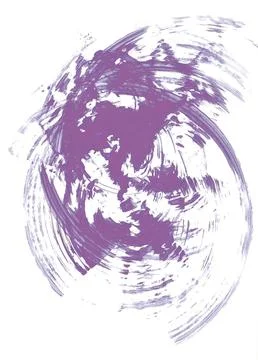 Looking at the world from space through a camera lens Stock Illustration