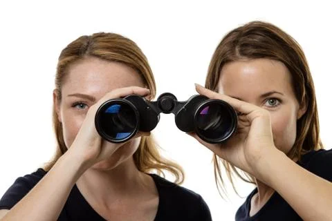 Looking at you Foto stock