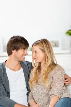Looking in your eyes Stock Photos