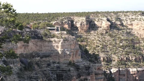 Lookout Studio on the South Rim Stock Footage 325692017