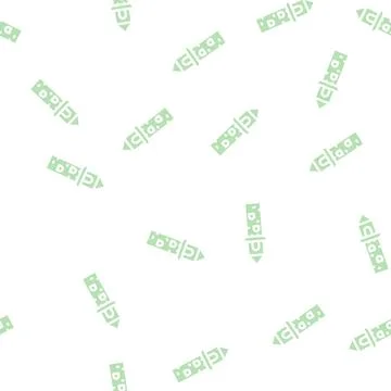 Lookout tower glyph vector seamless pattern black Stock Illustration