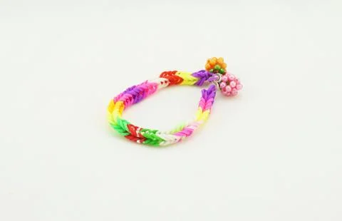 Loom bracelet Stock Photos