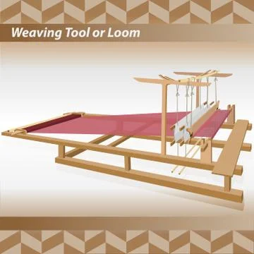 Loom Illustrazione stock