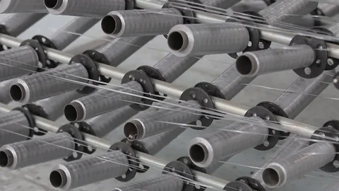 Loom Production Stock Footage 91473550