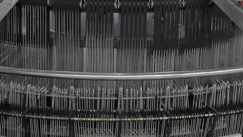 Loom Production Stock Footage 91473551