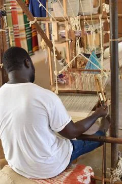 Loom Weaver Stock Photos