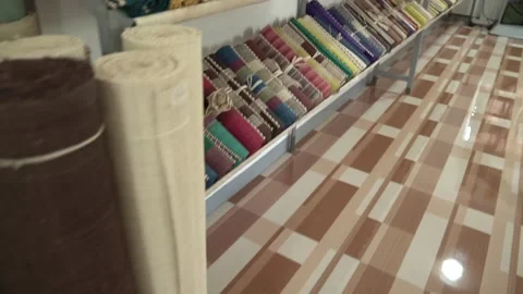 Loom weaving in Bohol, Philippines Stock Footage 229656013