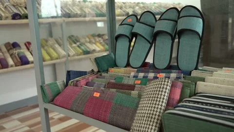 Loom weaving in Bohol, Philippines Stock Footage 229657251