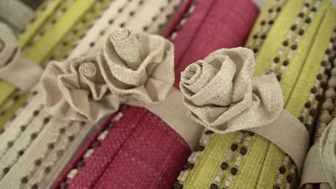 Loom weaving in Bohol, Philippines Stock Footage 229657285