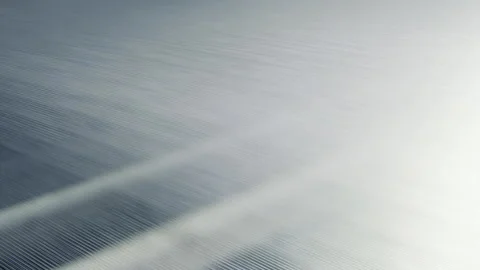 A Loom Weaving Threads, Working Automatically At A Factory. Stock Footage 263452947