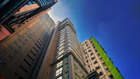 Looming Skyline Stock Photos