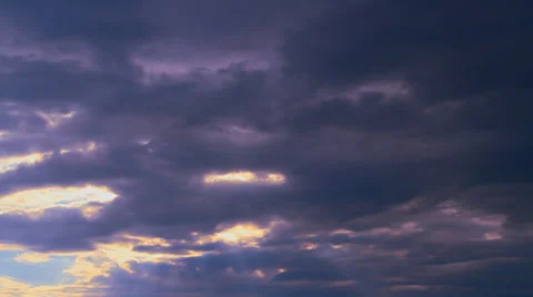The looming storm clouds Stock Footage 27333567