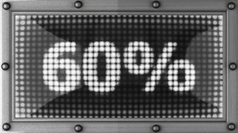 Loop 60 persent Video stock 8654945