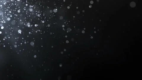 Loop-able Dust Particles Floating On Black Background Stock Footage 201282897