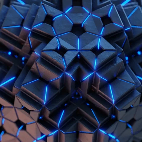 Loop abstract animation great for website background Stock Footage 199703737
