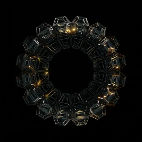 Loop abstract animation great for website background Stock Footage 199703781