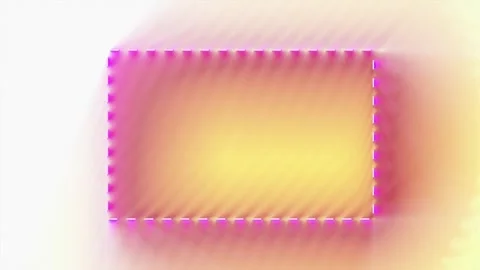 Loop abstract background with colorful square frame Stock Footage 318444861