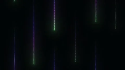 Loop abstract background with glowing lines Stock Footage 318901586