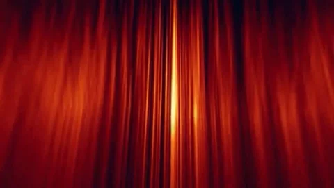 Loop abstract background with gold stripes Stock Footage 98247300