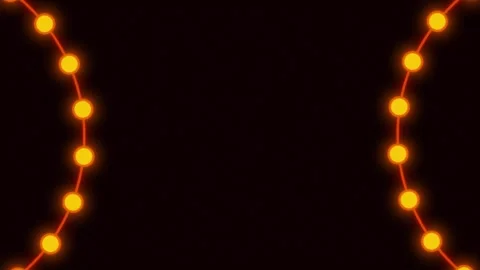 Loop abstract dark background with a semicircle on the sides Stock Footage 315051640