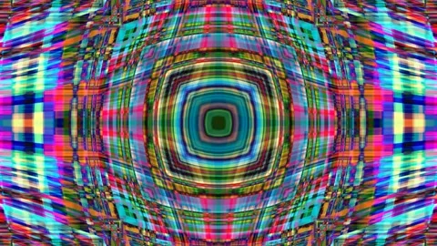 Loop of Abstract Dome Symmetric Splash Background Round Circle Stock Footage 167223240
