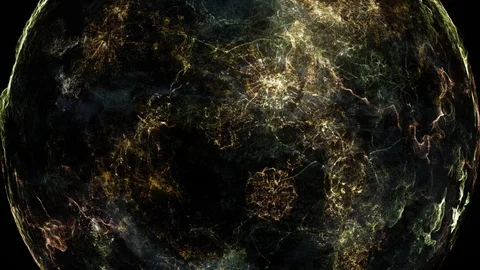 Loop alien planet or star rotation, space environment, astronomy background 스톡 동영상 90215546