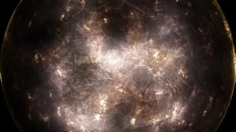 Loop alien planet or star rotation, space environment, astronomy background 스톡 동영상 90317262