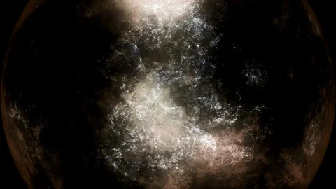 Loop alien planet or star rotation, space environment, astronomy background 스톡 동영상 90332548