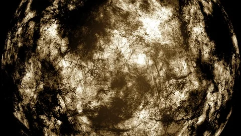 Loop alien planet or star rotation, space environment, astronomy background Vidéo 90371244