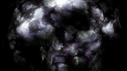 Loop alien planet or star rotation, space environment, astronomy background Stockbeeldmateriaal 90505088