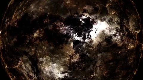 Loop alien planet or star rotation, space environment, astronomy background 스톡 동영상 90539498