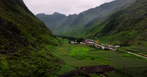 Loop and the Valley, journey so rare, through world untouched, beyond Stock Footage 282351427