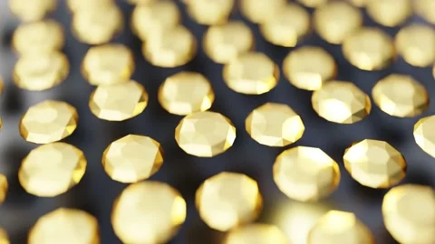 Loop animated gem stone composition Stockbeeldmateriaal 145263855