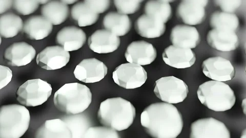 Loop animated gem stone composition Stockbeeldmateriaal 145432740